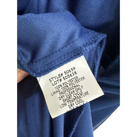 Blondie Nites‎ by Stacy sklar navy prom halter dress size 3 y2k 2000s vintage - Picture 5 of 6